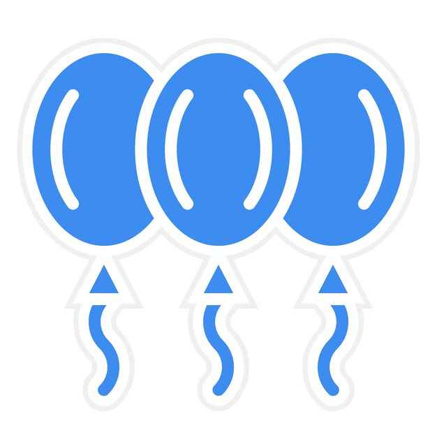 Estilo del icono de los globos