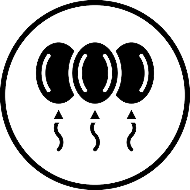 Estilo del icono de los globos