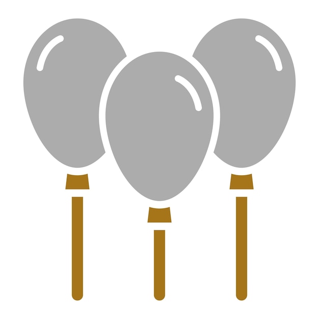 Estilo del icono de los globos