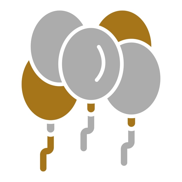 Estilo del icono de los globos
