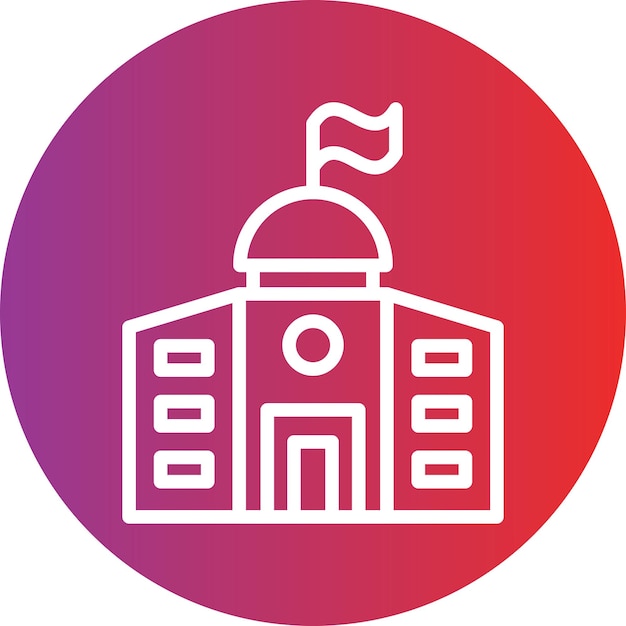Estilo del icono del gobierno