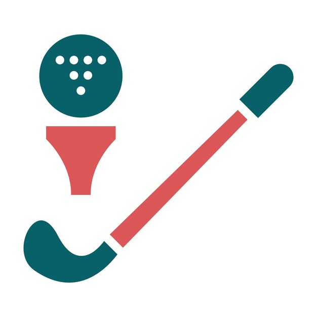 Estilo del icono del golf