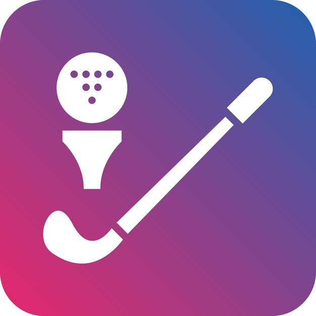 Estilo del icono del golf