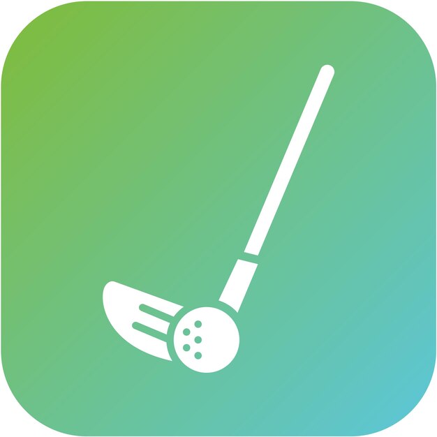 Estilo del icono del golf