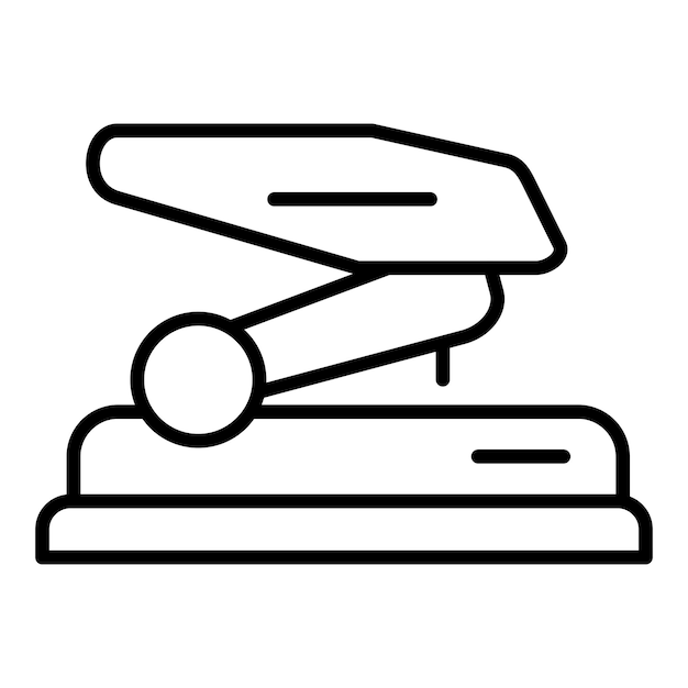 Estilo del icono de golpe de agujero