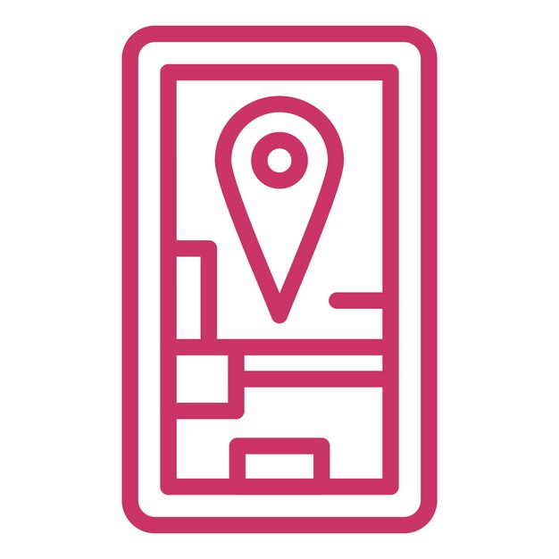 Estilo del icono del GPS móvil
