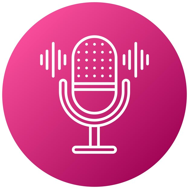 Estilo del icono de la grabadora de voz