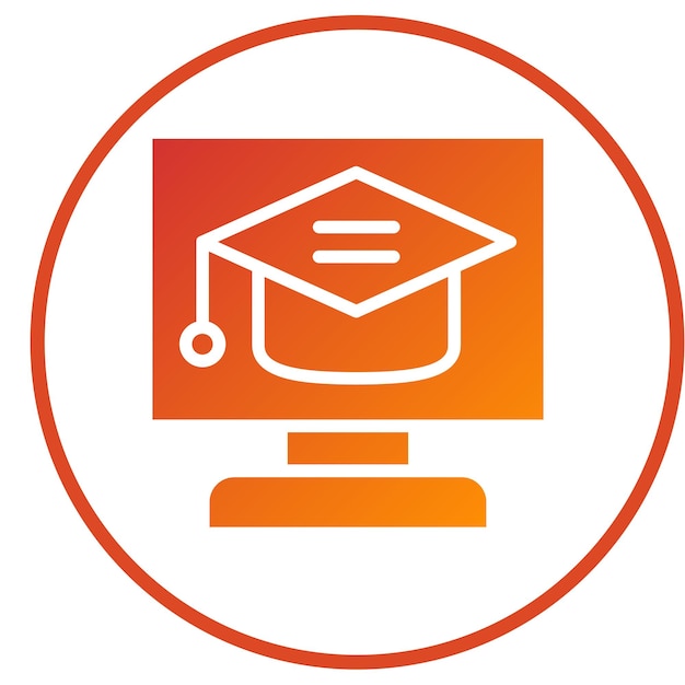 Estilo del icono del grado de diseño vectorial