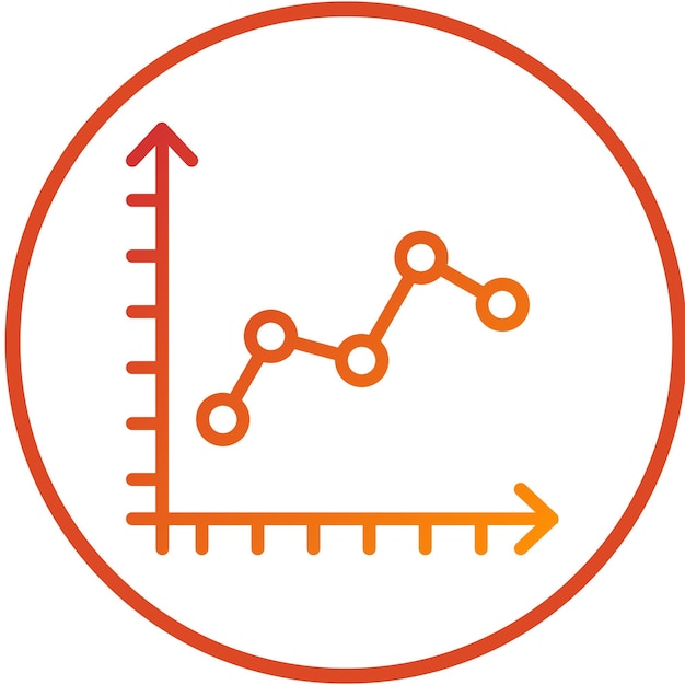 Estilo de icono de gráfico de bienestar de diseño vectorial