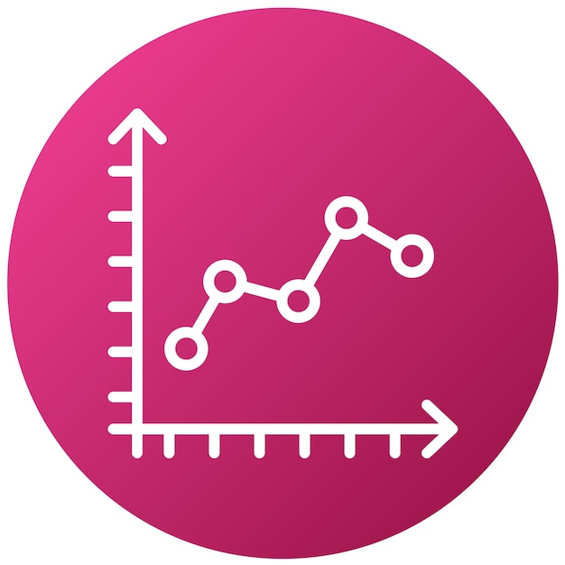 Estilo de icono de gráfico de bienestar de diseño vectorial