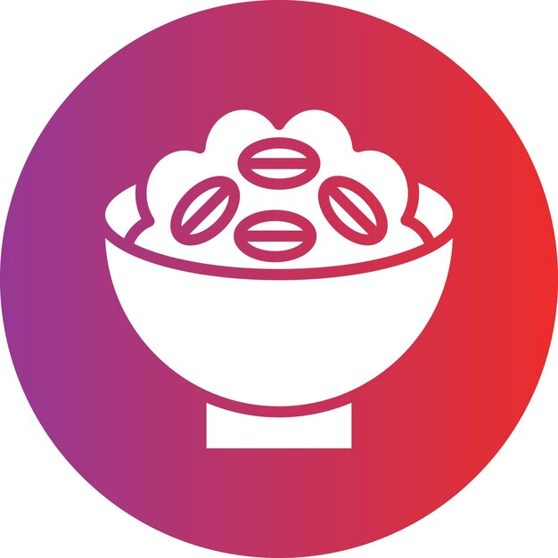 Estilo del icono de la granola