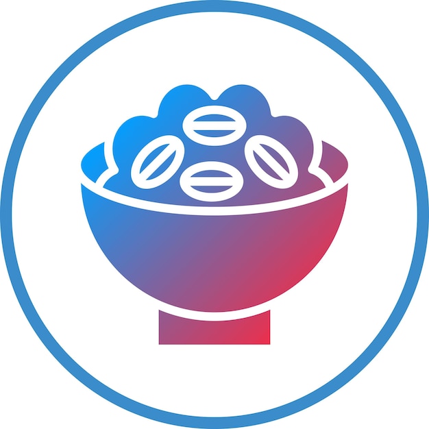 Estilo del icono de la granola