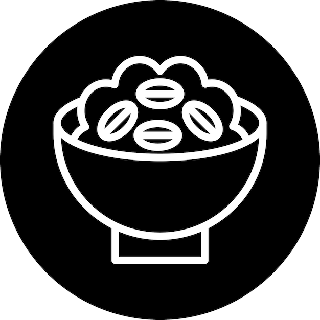 Estilo del icono de la granola