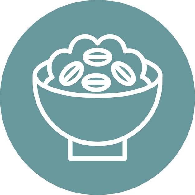 Estilo del icono de la granola