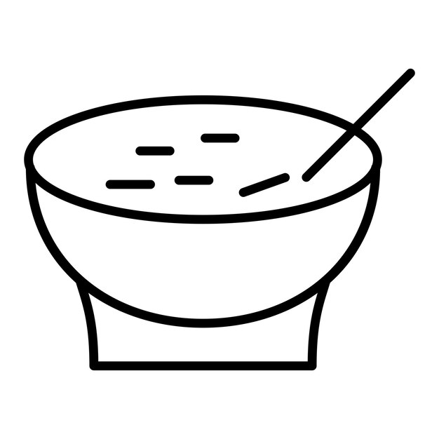 Estilo del icono de la granola