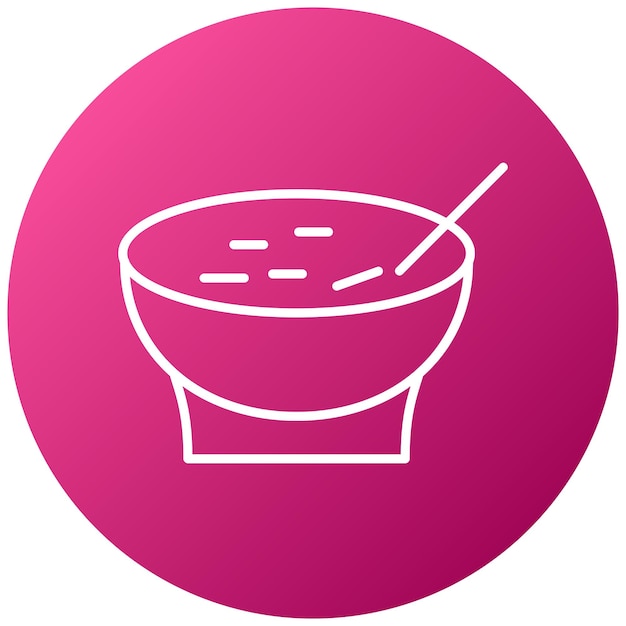 Estilo del icono de la granola