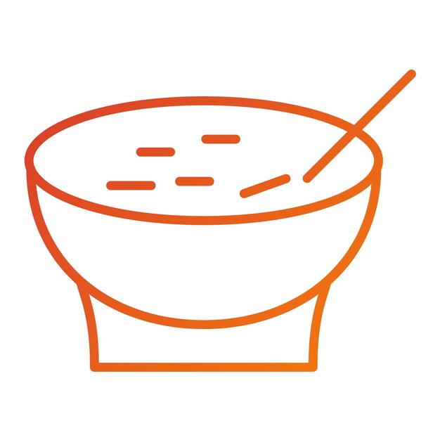 Estilo del icono de la granola