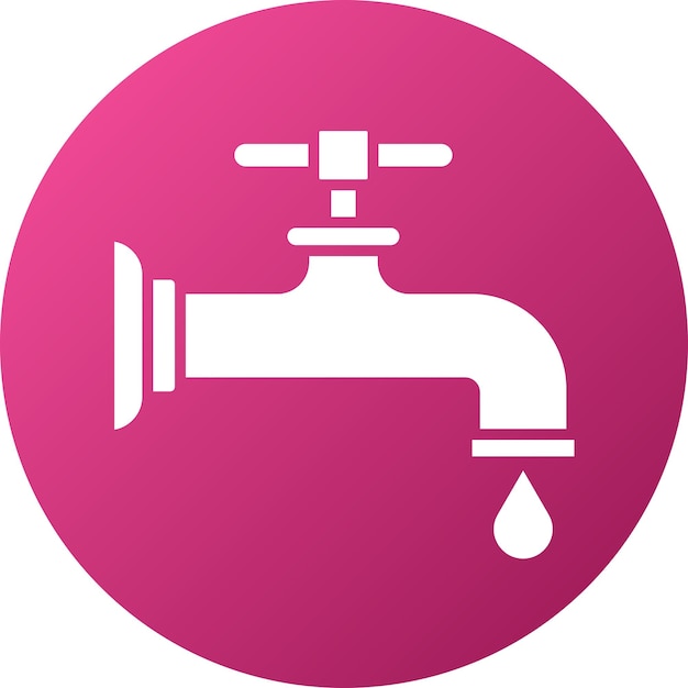 Estilo del icono del grifo de diseño vectorial