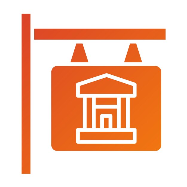 Estilo del icono de la guía de diseño vectorial