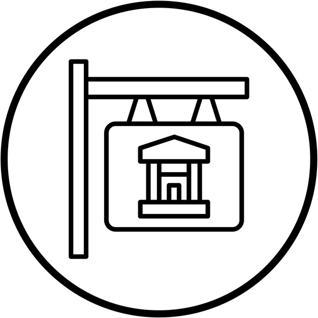 Estilo del icono de la guía de diseño vectorial