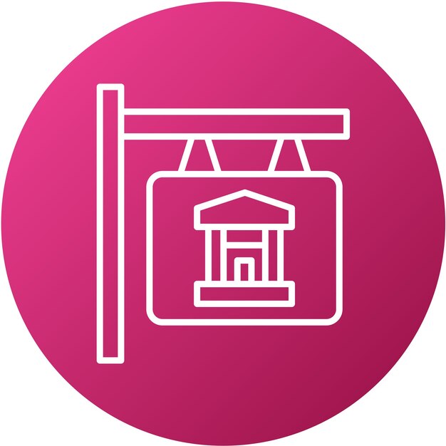 Estilo del icono de la guía de diseño vectorial