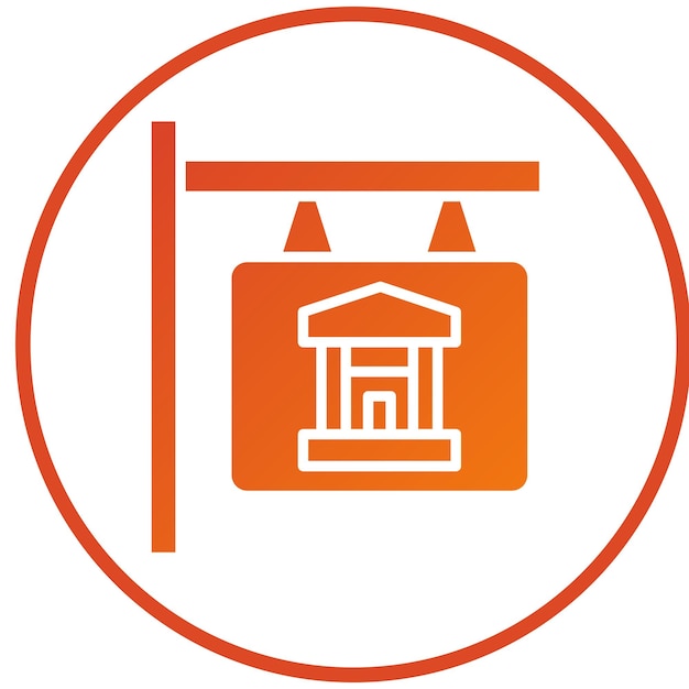 Estilo del icono de la guía de diseño vectorial