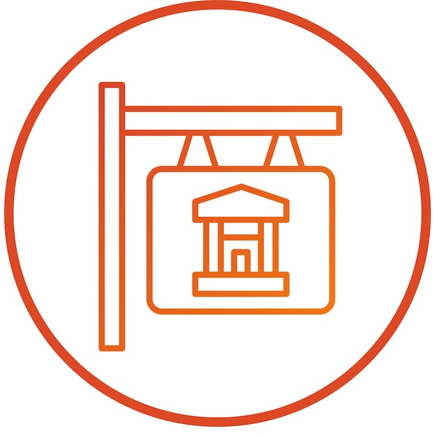 Estilo del icono de la guía de diseño vectorial
