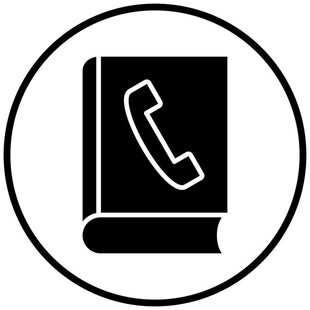 Estilo del icono de la guía telefónica