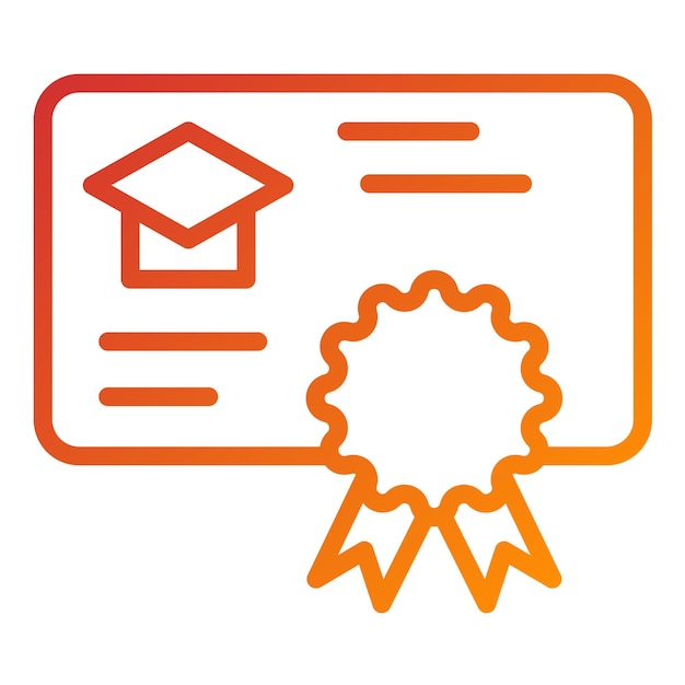Estilo del icono de la habilidad del maestro de diseño vectorial