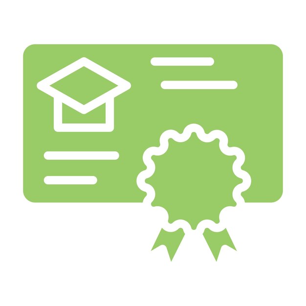 Estilo del icono de la habilidad del maestro de diseño vectorial