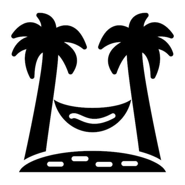 Estilo del icono de la hamaca