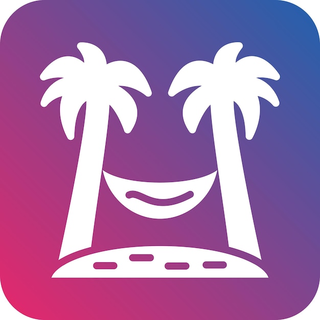 Estilo del icono de la hamaca