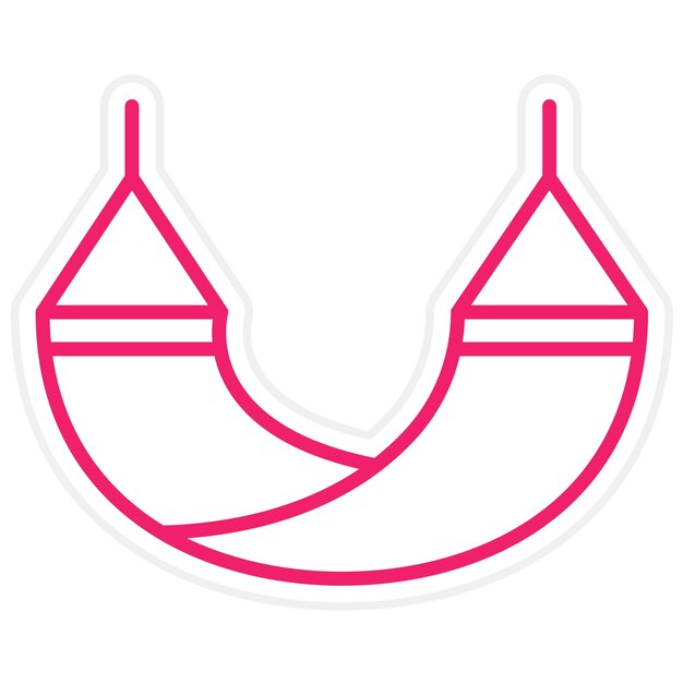 Estilo del icono de la hamaca