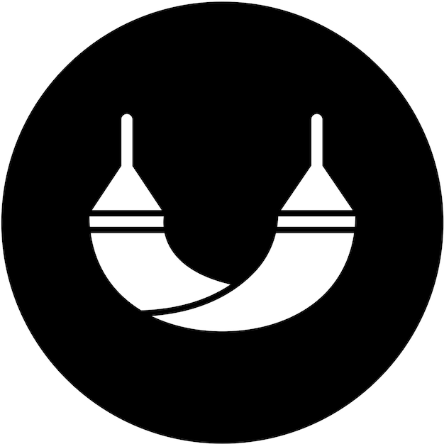Estilo del icono de la hamaca