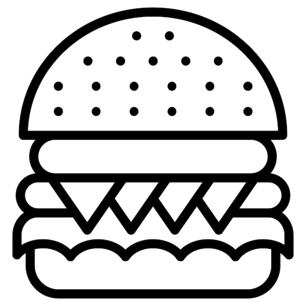 El estilo del icono de la hamburguesa