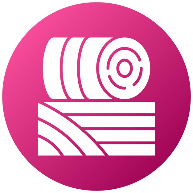 Estilo del icono de Hay Bale