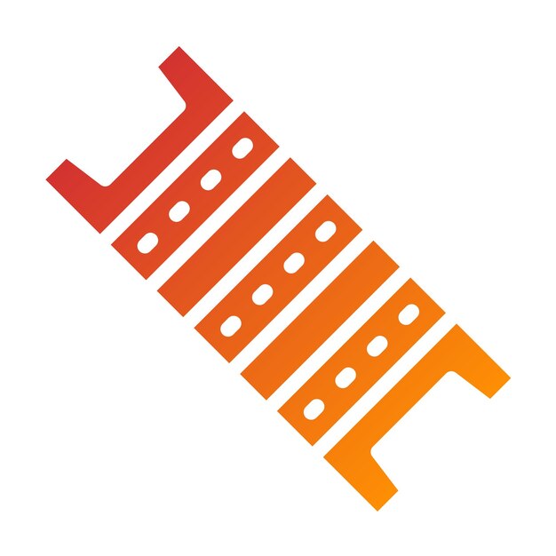 Estilo del icono del haz de diseño vectorial