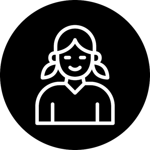 Estilo del icono de la hija