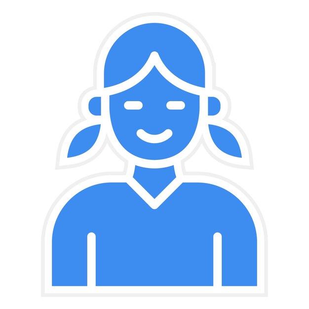 Estilo del icono de la hija