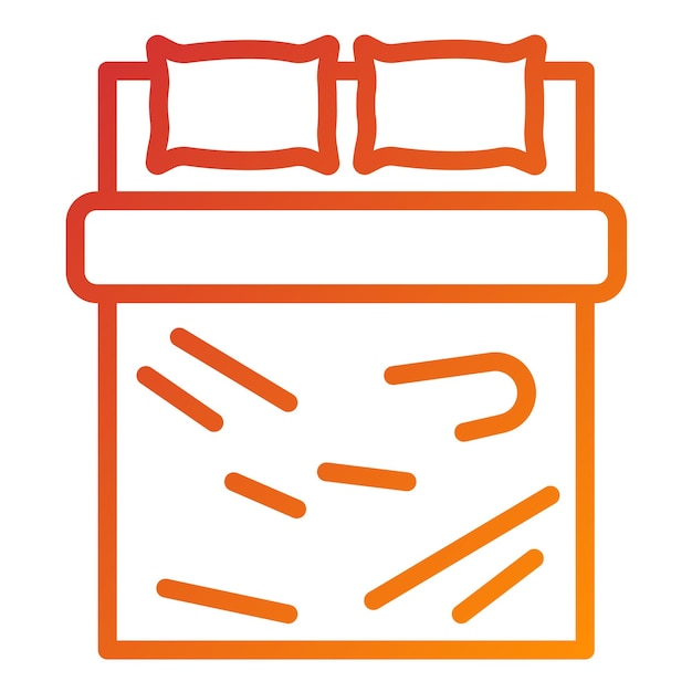 Estilo del icono de las hojas de algodón de diseño vectorial