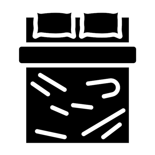 Estilo del icono de las hojas de algodón de diseño vectorial