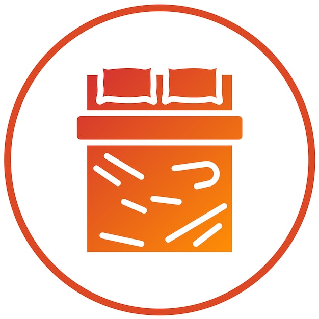 Estilo del icono de las hojas de algodón de diseño vectorial