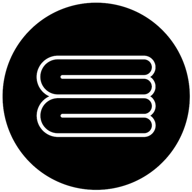 Estilo del icono de las hojas de jersey de diseño vectorial