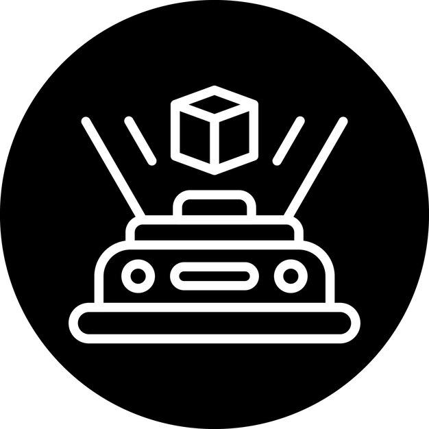 Estilo del icono del holograma
