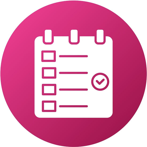 Estilo del icono del horario de diseño vectorial