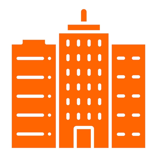 Estilo del icono del horizonte del diseño vectorial