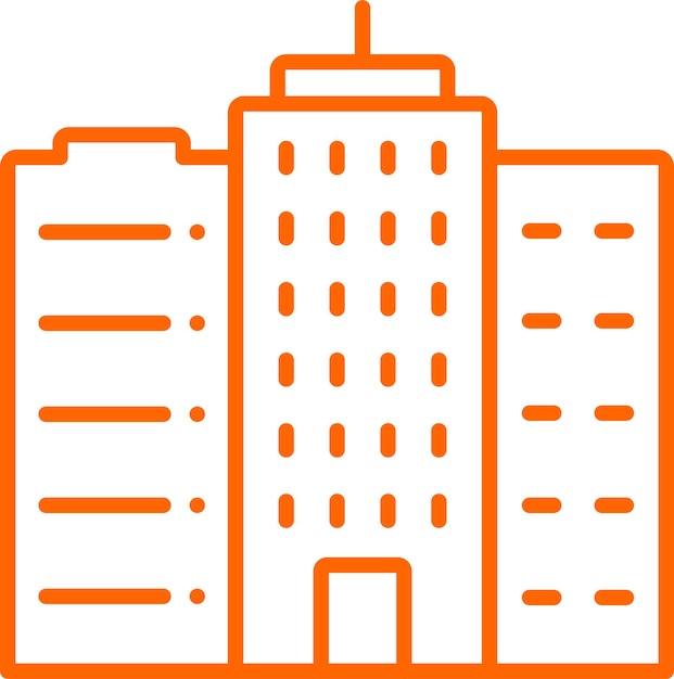 Estilo del icono del horizonte del diseño vectorial