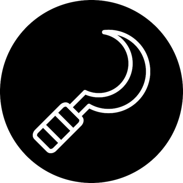 Estilo del icono de la hoz