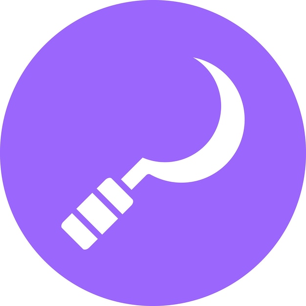 Estilo del icono de la hoz