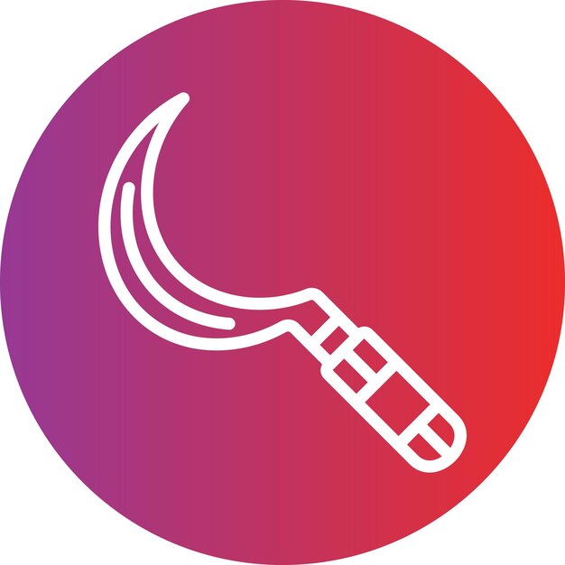 Estilo del icono de la hoz